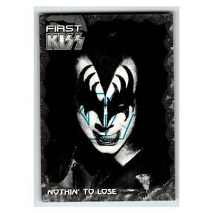 KISS Gene Simmons 2009 First KISS Press Pass 13 Music Card